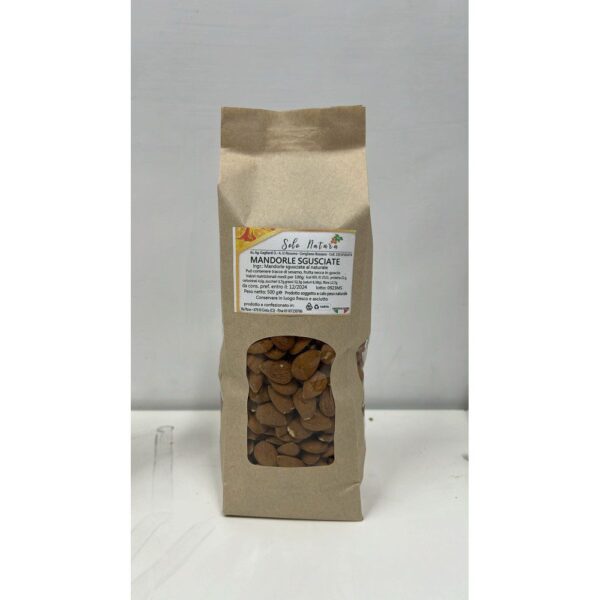 Mandorle sgusciate solo natura conf da 1 kg