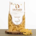 Rigatoni pasta lenato grano duro