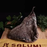 Guanciale affumicato di maiale nero brado