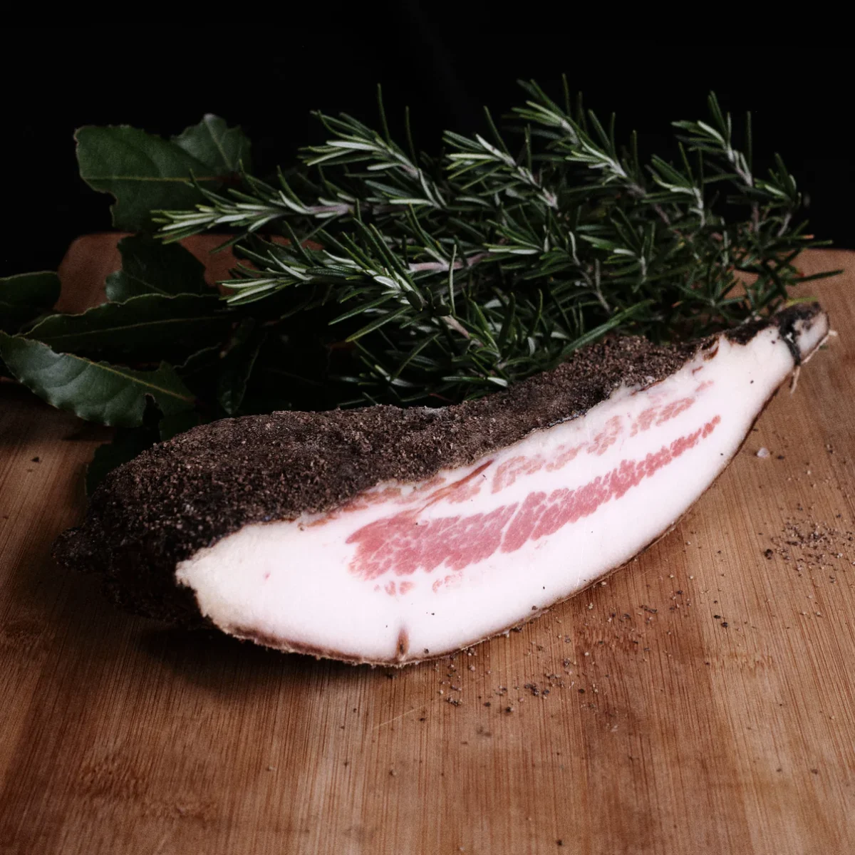 Guanciale affumicato di maiale nero brado 2