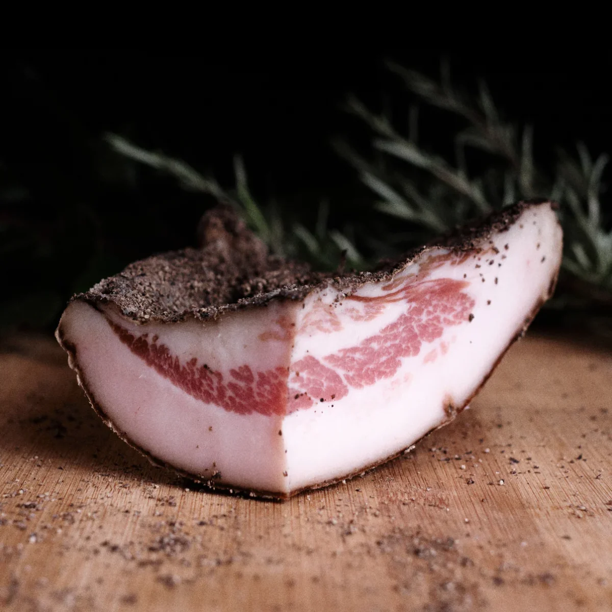 Guanciale affumicato di maiale nero brado 6