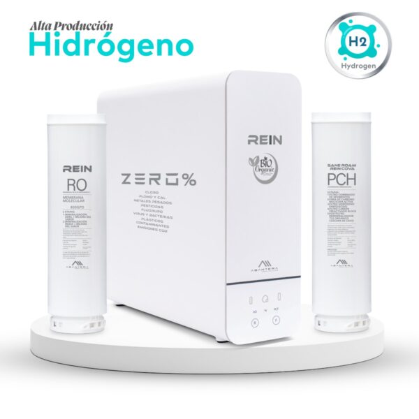 Hpurificador zero rein detox flujo directo 800gpd hidrogeno enriquecido