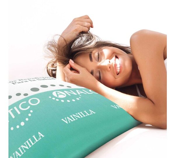 Almohada viscoelastica aromaterapia vainilla dulce intensa macadamia clinico cannabidol cbd