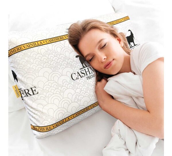 Almohada viscoelastica perforada cashmere