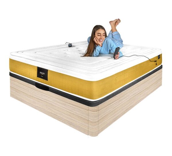 Colchon viscoelastico con masaje doble cashmere