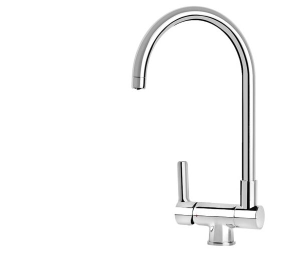 Grifo cromado 3 vias abatible collapsible