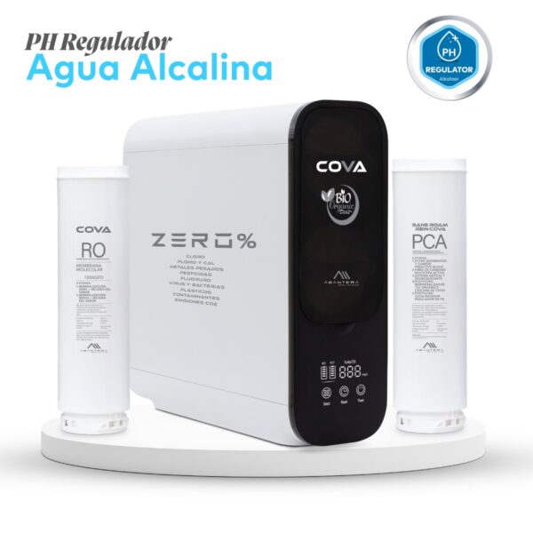 Purificador zero cova alcalinizador flujo directo 1000gpd antical desincrustante alcalinizador regulador ph