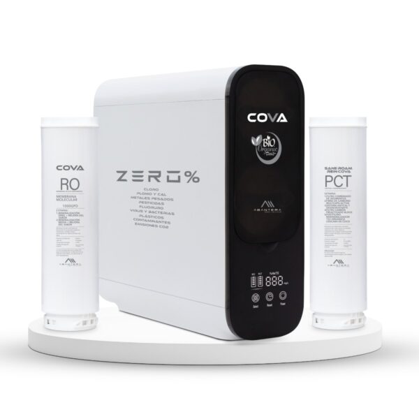 Purificador zero cova flujo directo 1000gpd antical y desincrustante