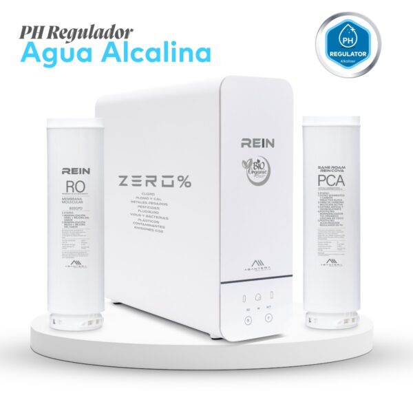 Purificador zero rein alcalinizador flujo directo 800gpd antical desincrustante alcalinizador regulador ph