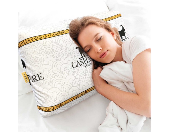 Almohada viscoelastica perforada cashmere